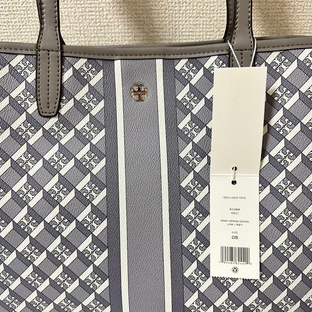 【新品】トリーバーチショルダTORY BURCH GEO LOGO TOTE
