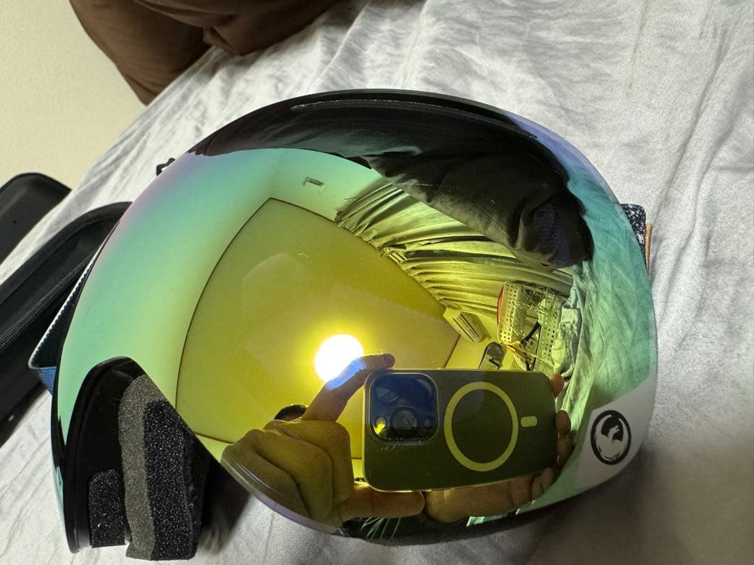 DRAGON X1 GOLDレンズ　スペアレンズ付き