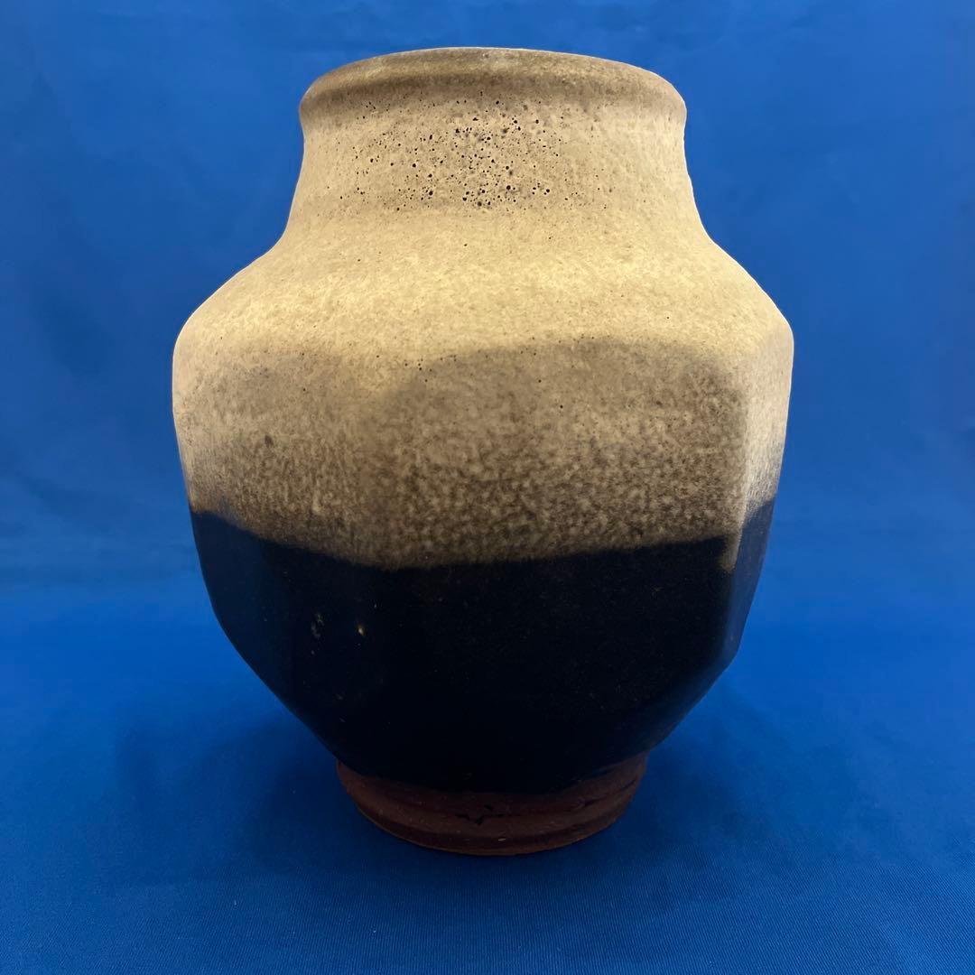 益子焼き　花瓶　人間国宝　濱田庄司