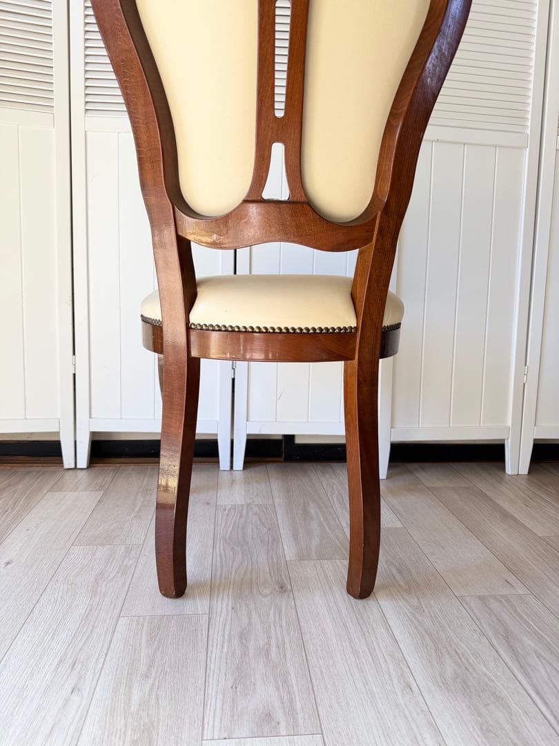 ④サルタレッリ ダイニングチェア 猫脚チェア 1脚　(4脚同時販売)