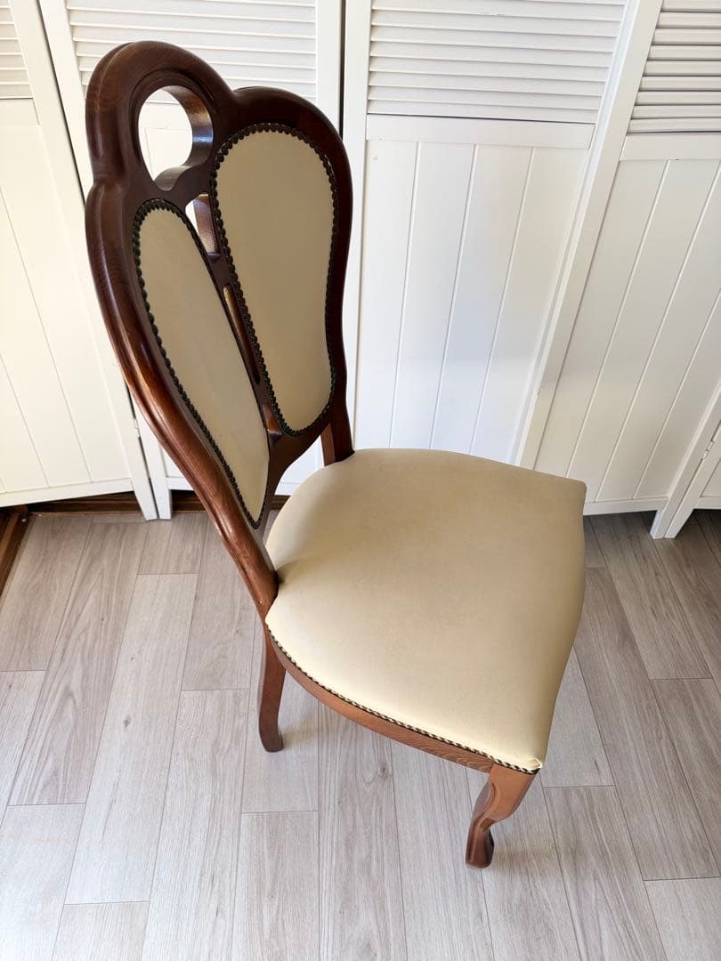 ④サルタレッリ ダイニングチェア 猫脚チェア 1脚　(4脚同時販売)