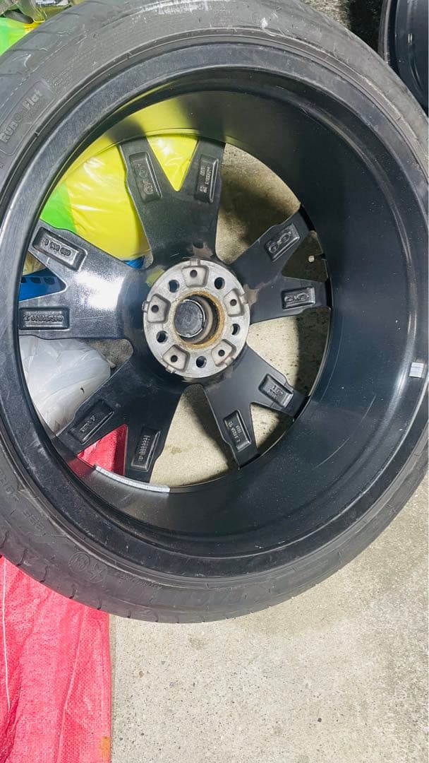 20インチ スポークデザイン ホイールセット