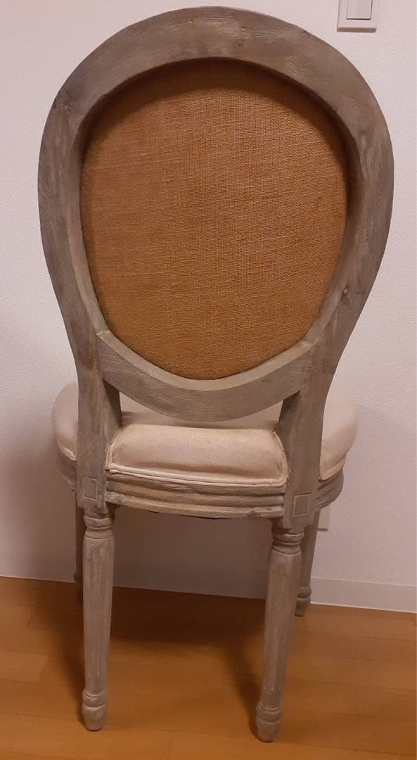 【匿名配送】ルイ16世様式アームレスチェア★Louis XVI style①