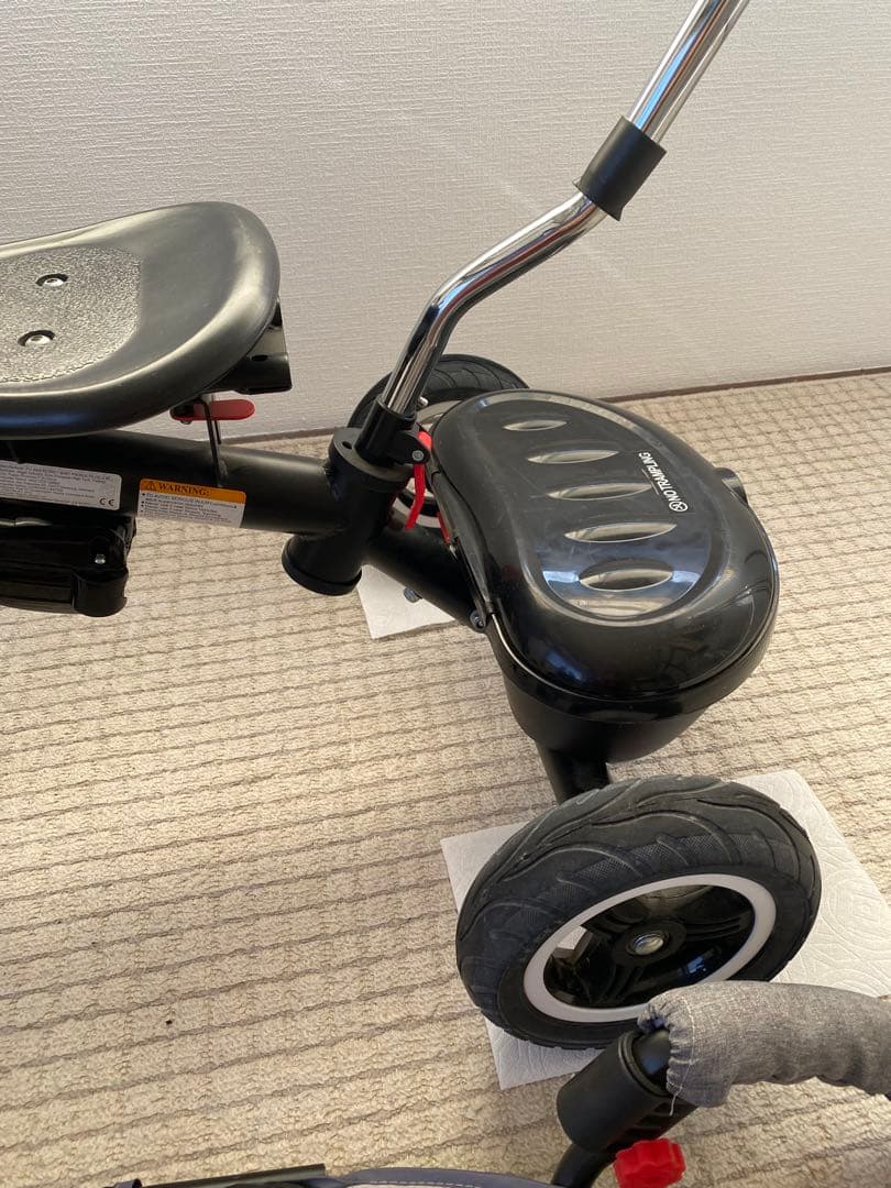 【美品】besrey 三輪車1歳~6歳　収納カゴ付き三輪車