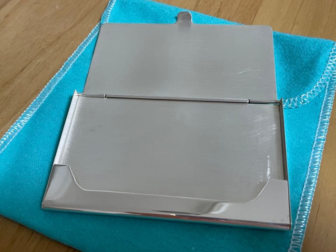 〖クリーニング済み〗Tiffany & Co. 名刺入れ シルバー