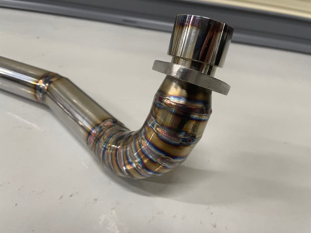 モンキー　オーバーレーシング用　ワンオフエキパイ　車高短用　ダックス　シャリー