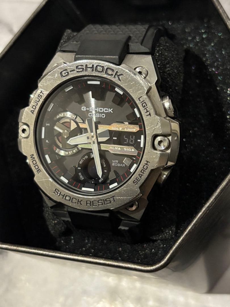 G-SHOCK GST-B400 G-STEEL ソーラーBluetooth