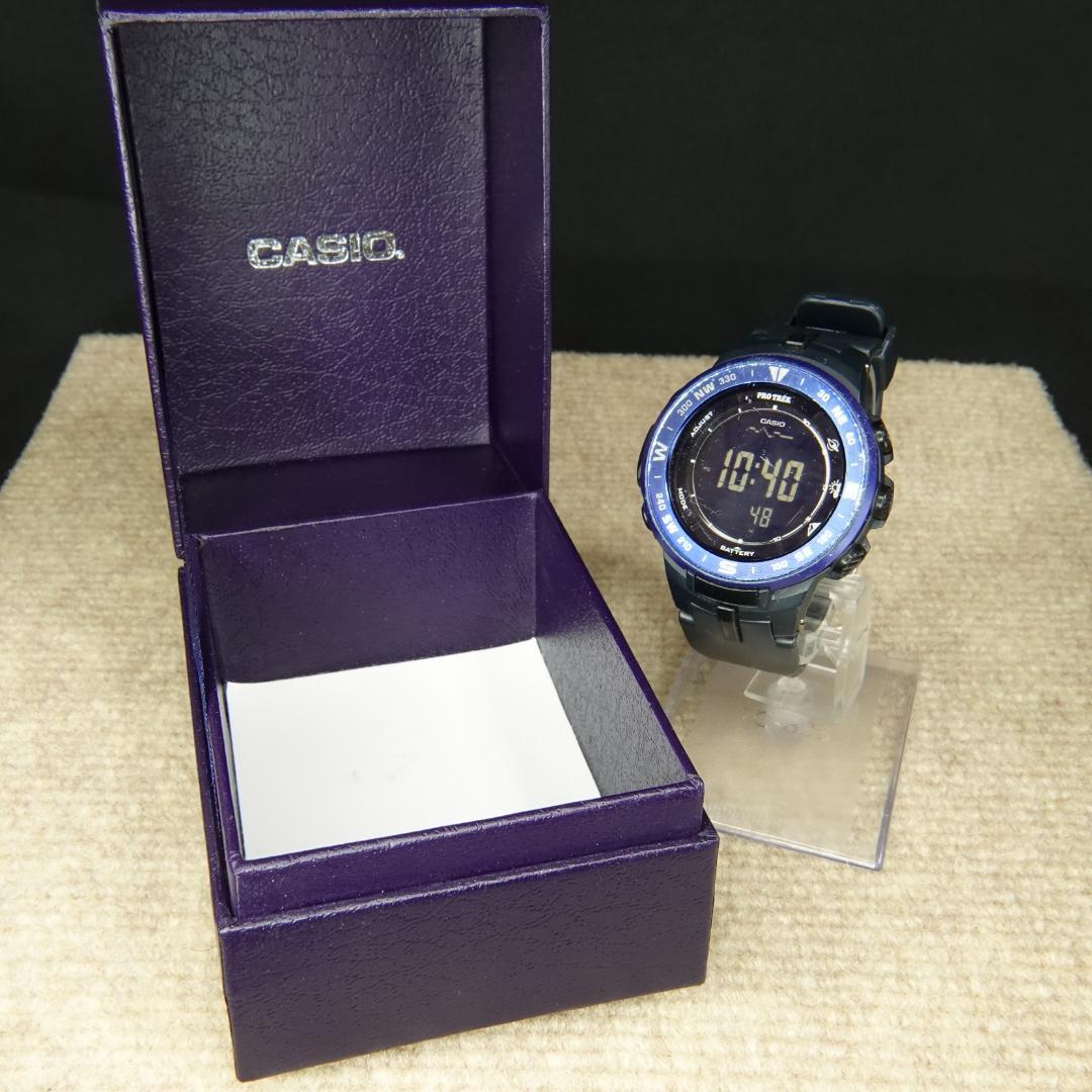 カシオ プロトレック PRG-330 トリプルセンサー タフソーラー キャンプ