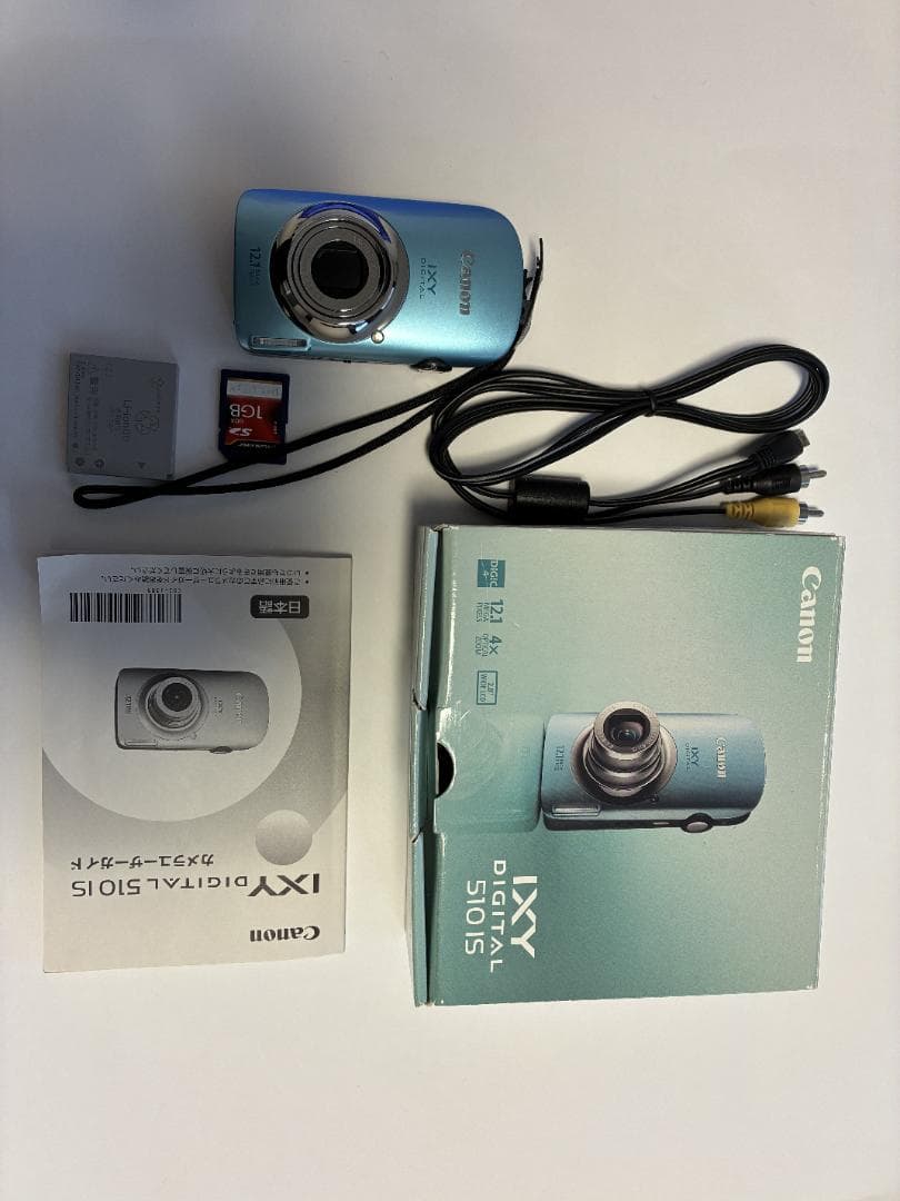 Canon IXY Digital 510 isコンパクトデジタルカメラ　ブルー