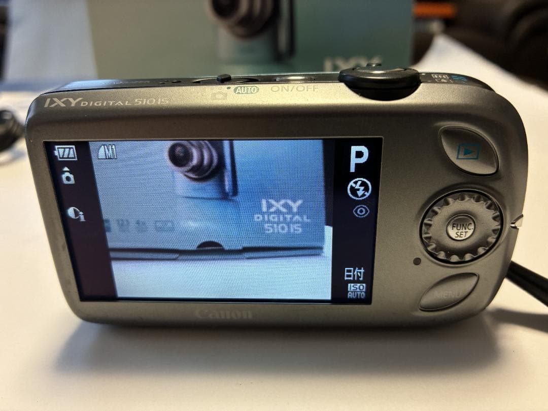 Canon IXY Digital 510 isコンパクトデジタルカメラ　ブルー