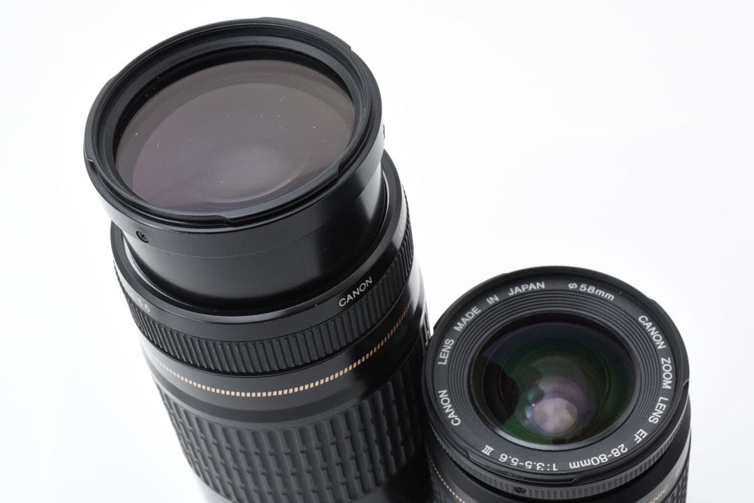 保証付き/一眼レフカメラ/canon kiss x10i ダブルレンズセット