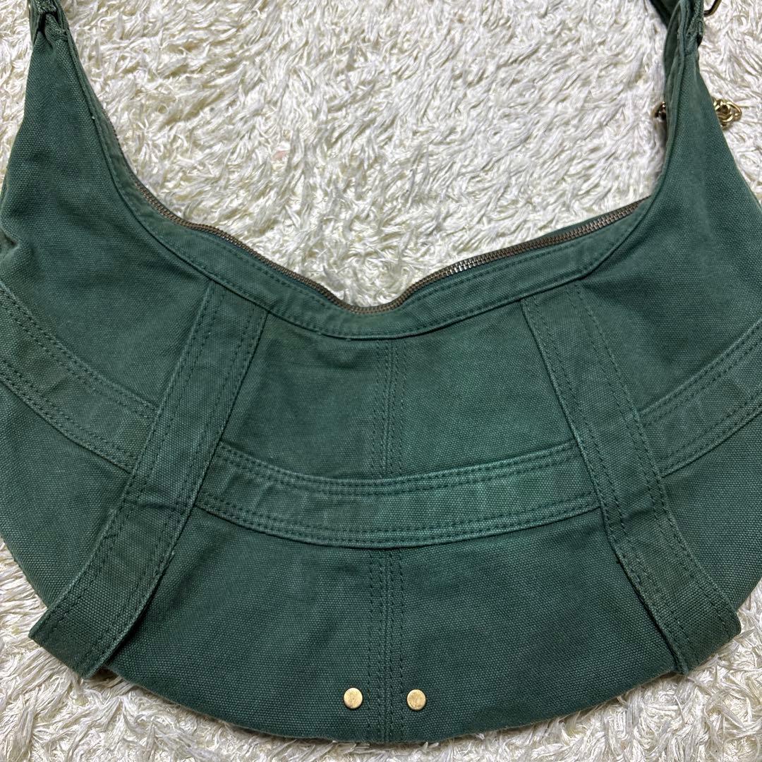 ディーゼル y2k 三日月 ワンショルダーバッグ ハーフムーン ロゴ金具 人気◎