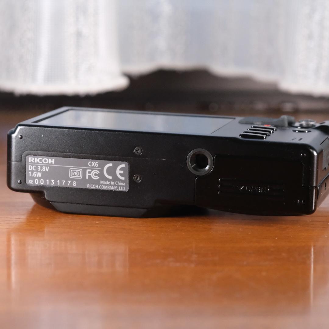 l**様 RICOH CX6 美品　機能維持保管　幻Ver.1.27 黒