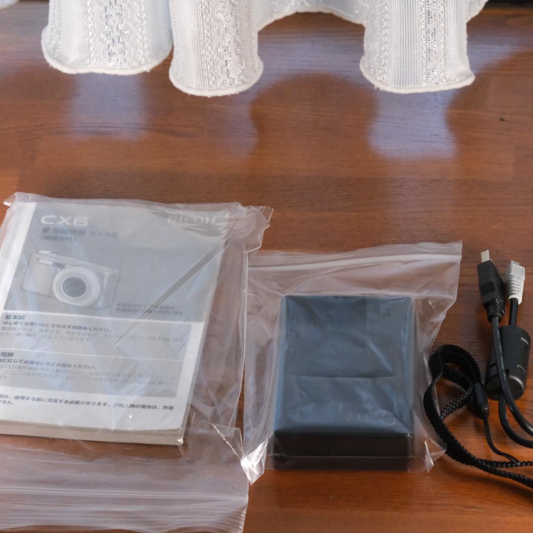 l**様 RICOH CX6 美品　機能維持保管　幻Ver.1.27 黒