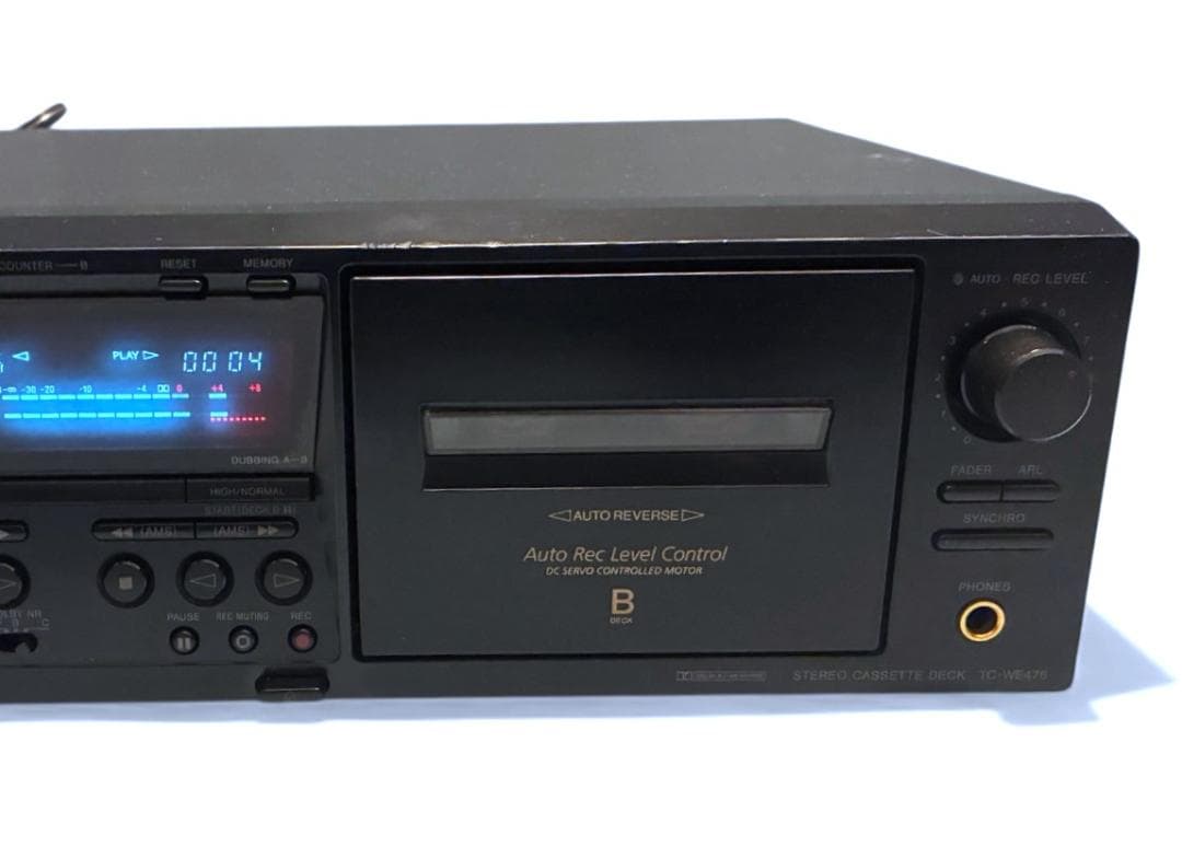 【動作OK！！】ダブルカセットデッキ　SONY　ソニー　TC-WE475