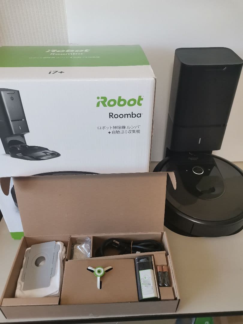 iRobot ロボット掃除機 ルンバ i7+ クリーンベース 自動ゴミ収集機付き