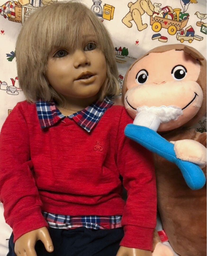 イケメンくん♡Annette Himstedt アネッテドール　リボーンドール