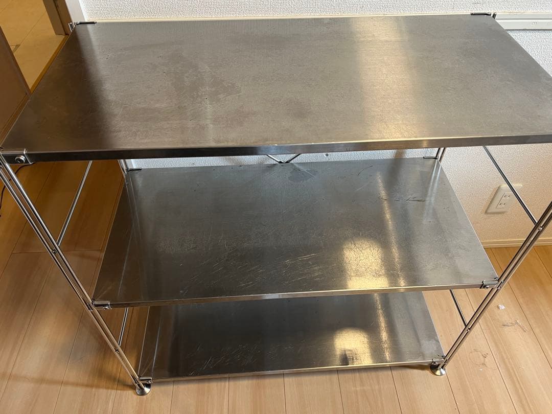 無印良品 ステンレスユニットシェルフ 86×41×83 2個セット