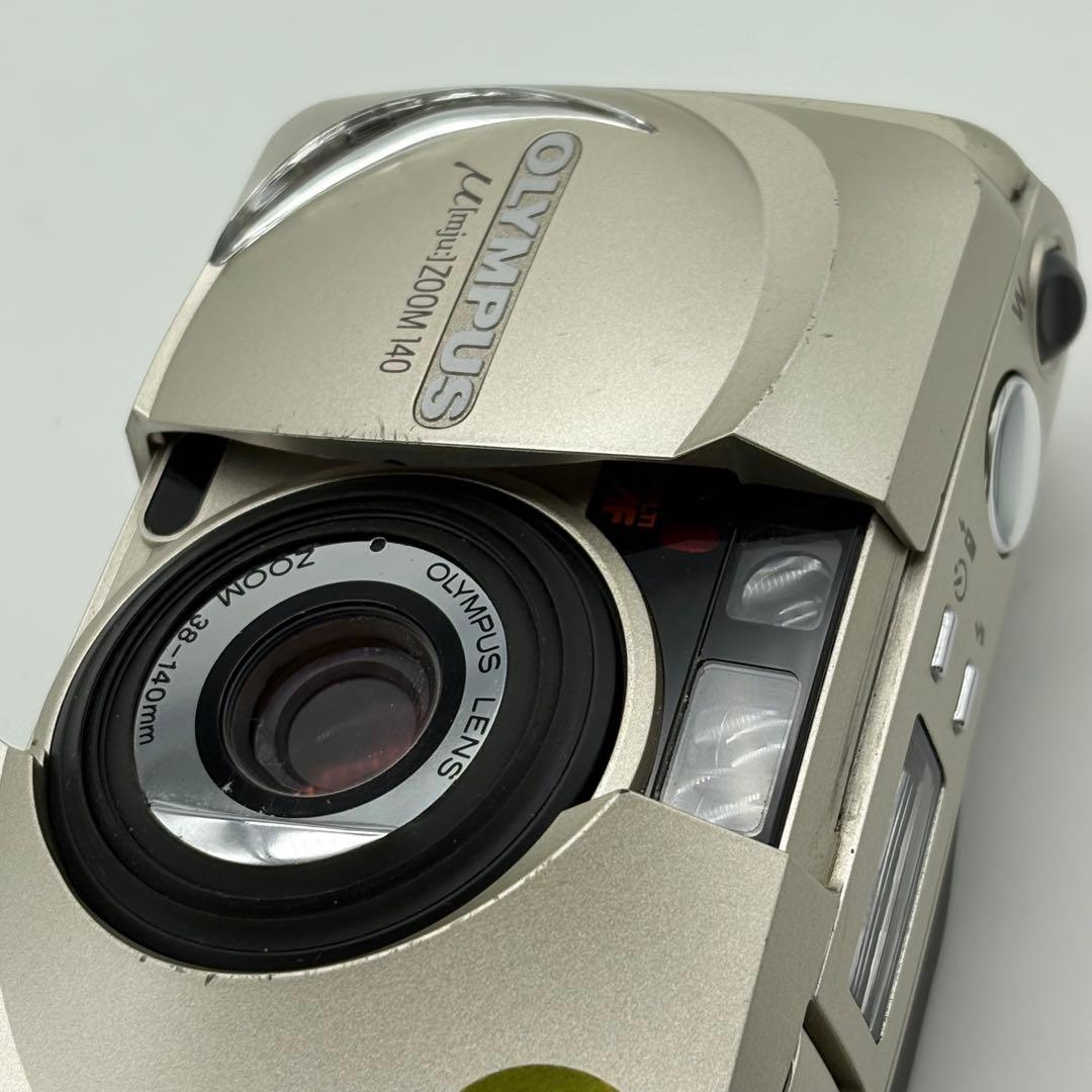 OLYMPUS μ ZOOM 140 コンパクトフィルムカメラ 動作確認済み