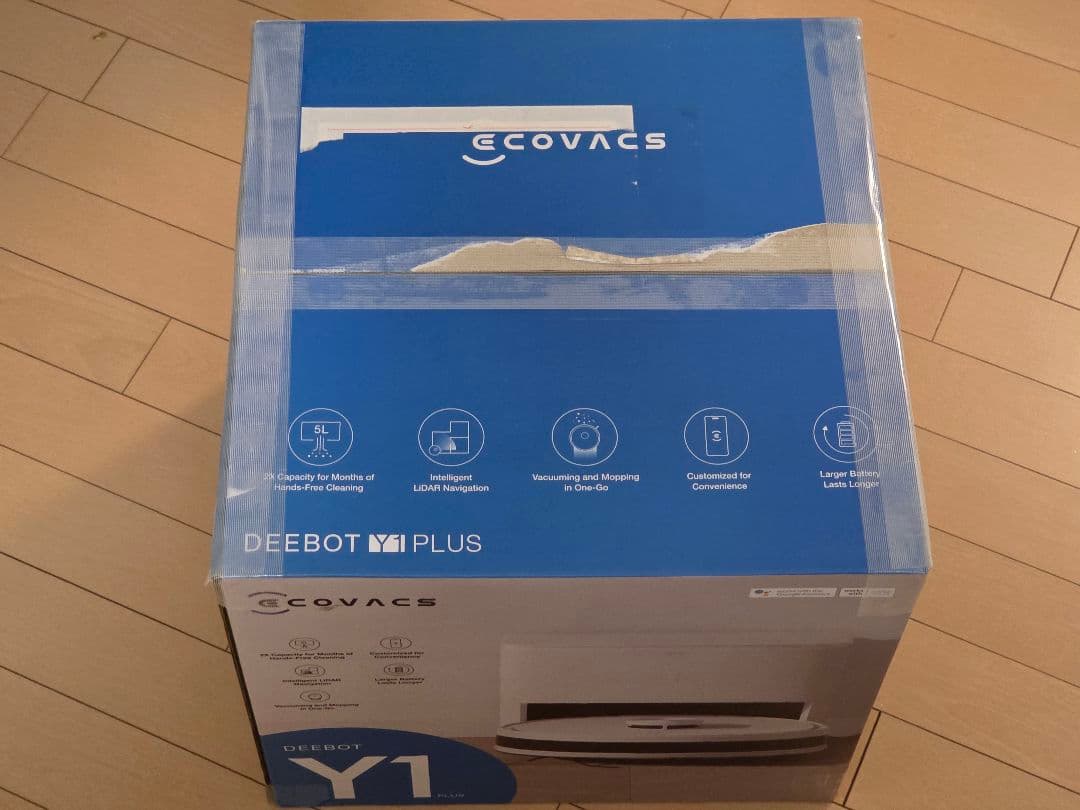 ECOVACS DEEBOT Y1 PLUS ロボット掃除機