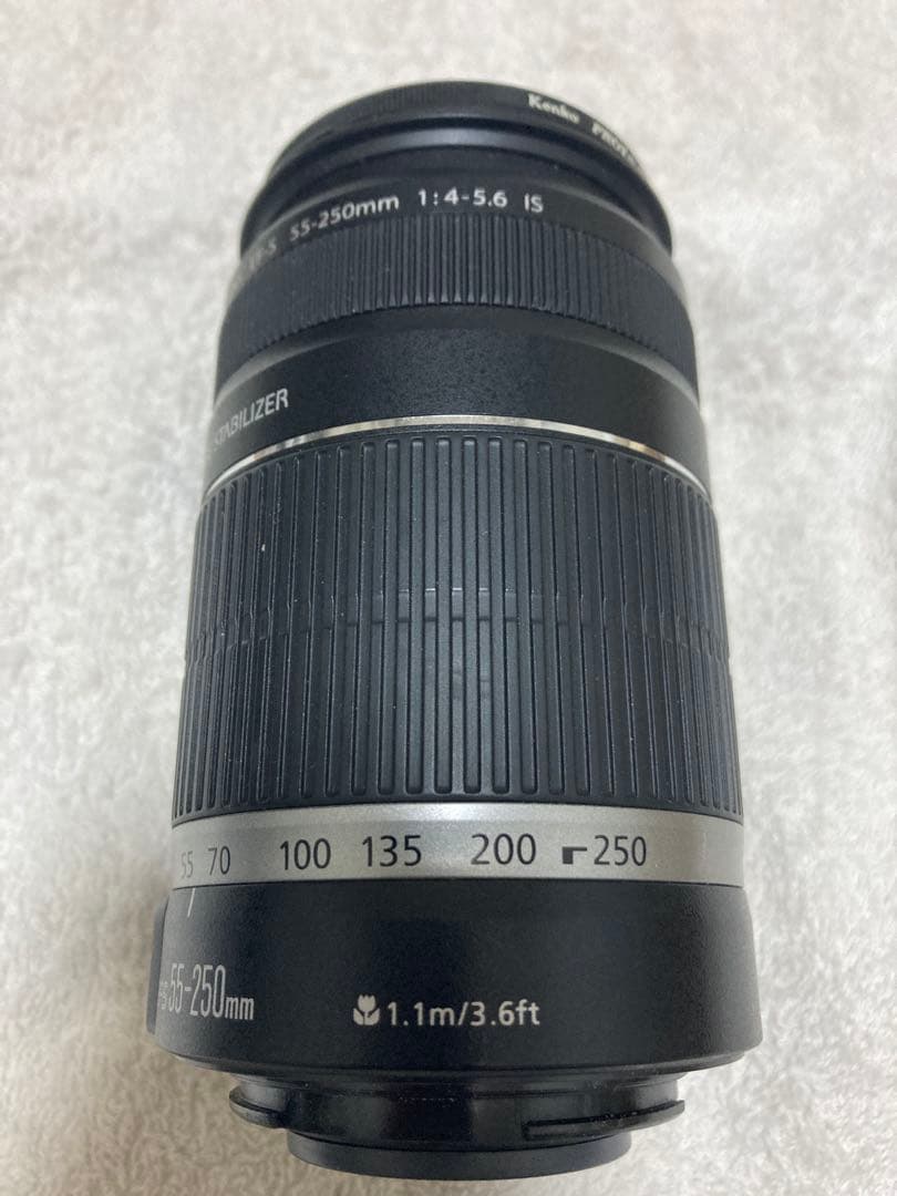 Canon EF-S 55-250mm & EF 50mm レンズセット