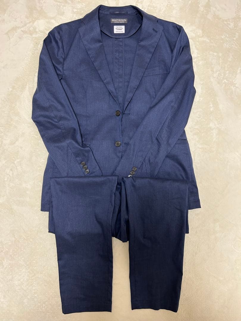 【値下げ】2025現行品BEAUTY&YOUTH 東レTOREYセットアップ L