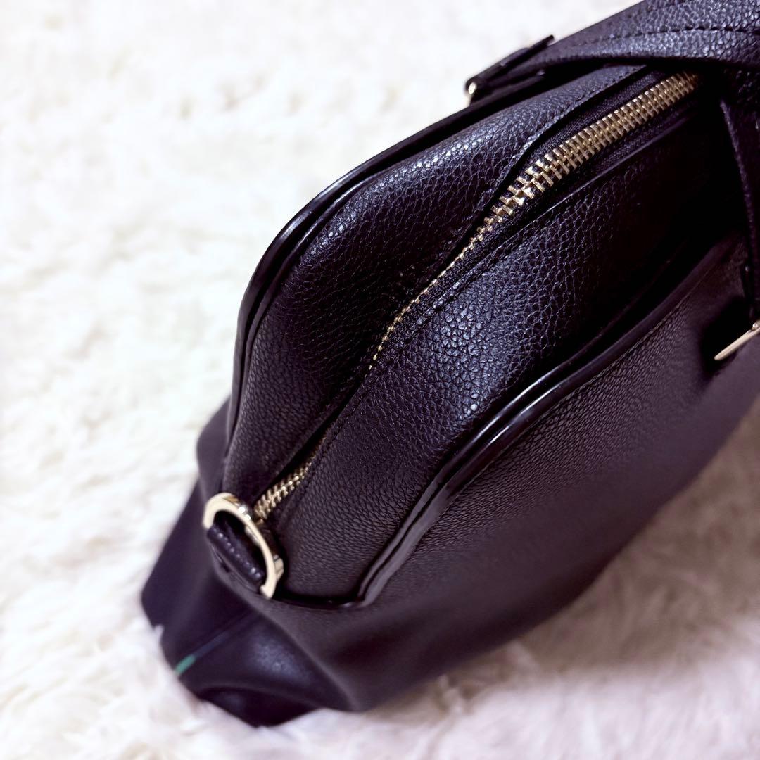 極美品★ポールスミス ブリーフケース マルチストライプ シボ革