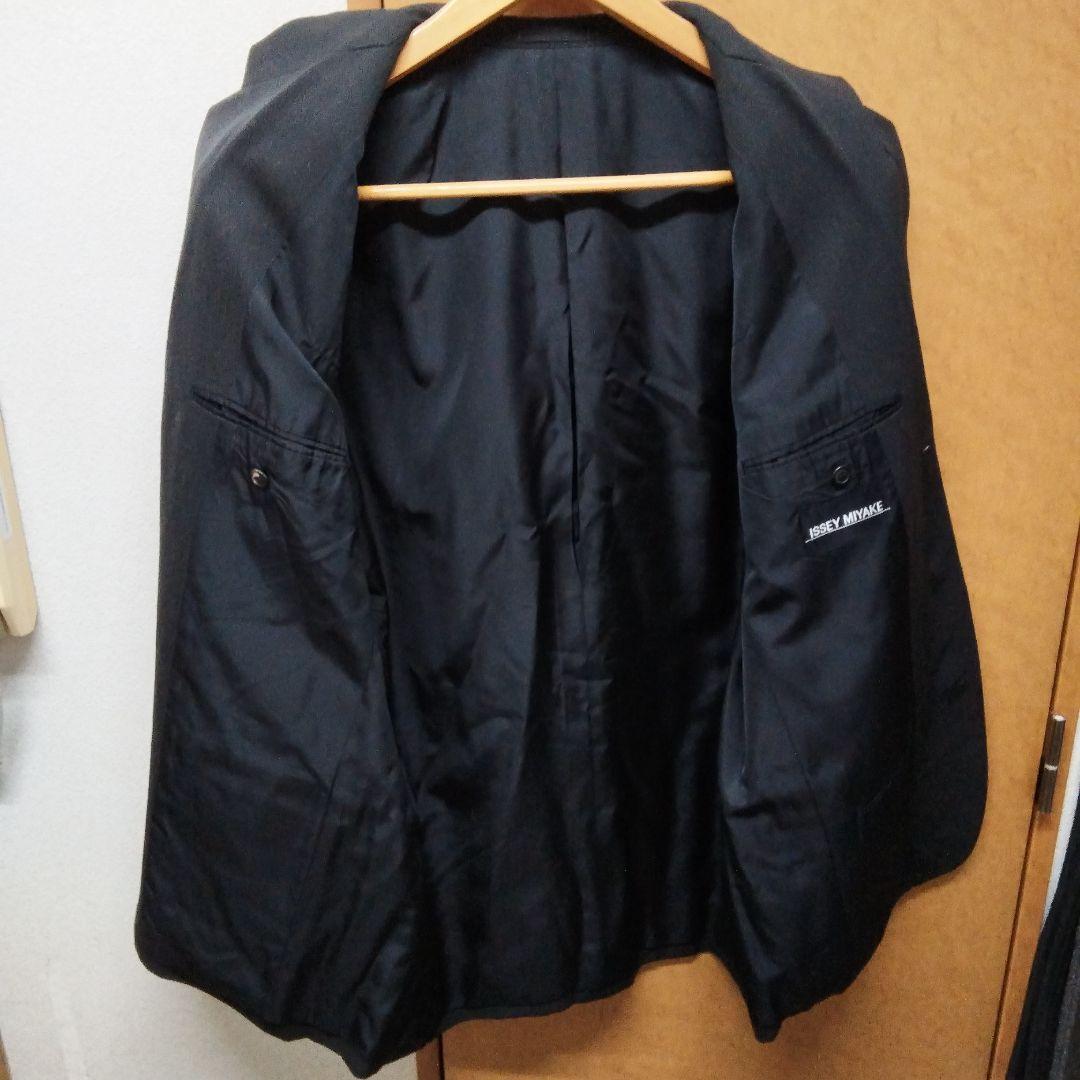 issey miyake イッセイミヤケ セットアップ(背広はL、パンツはXL)