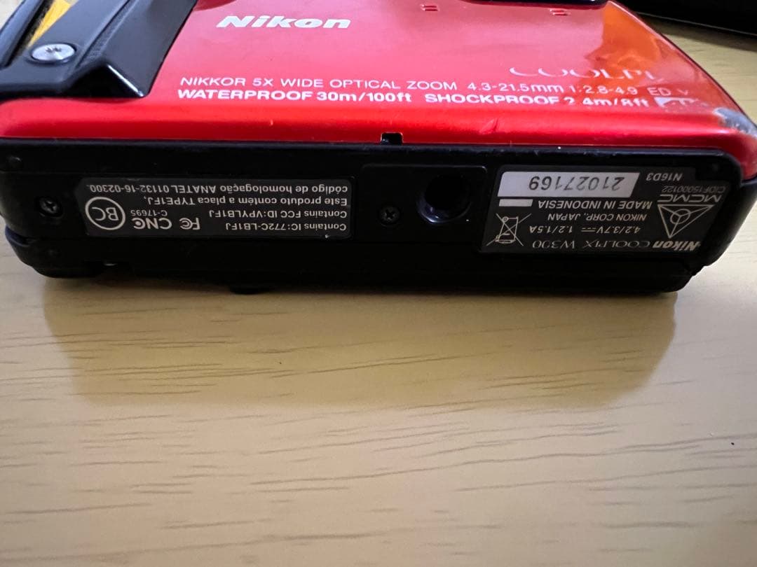 ジャンクNikon COOLPIX W300 ニコン デジタルカメラ