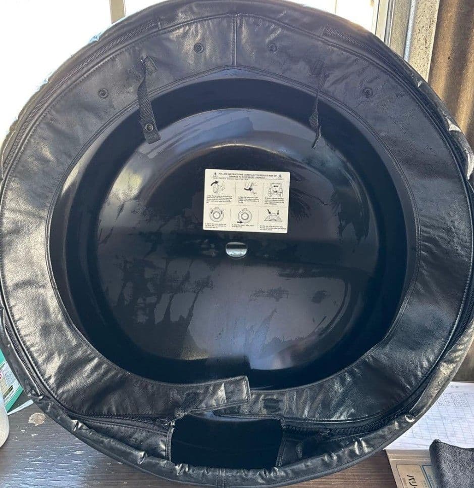 Jeep スペアタイヤカバー ブラック