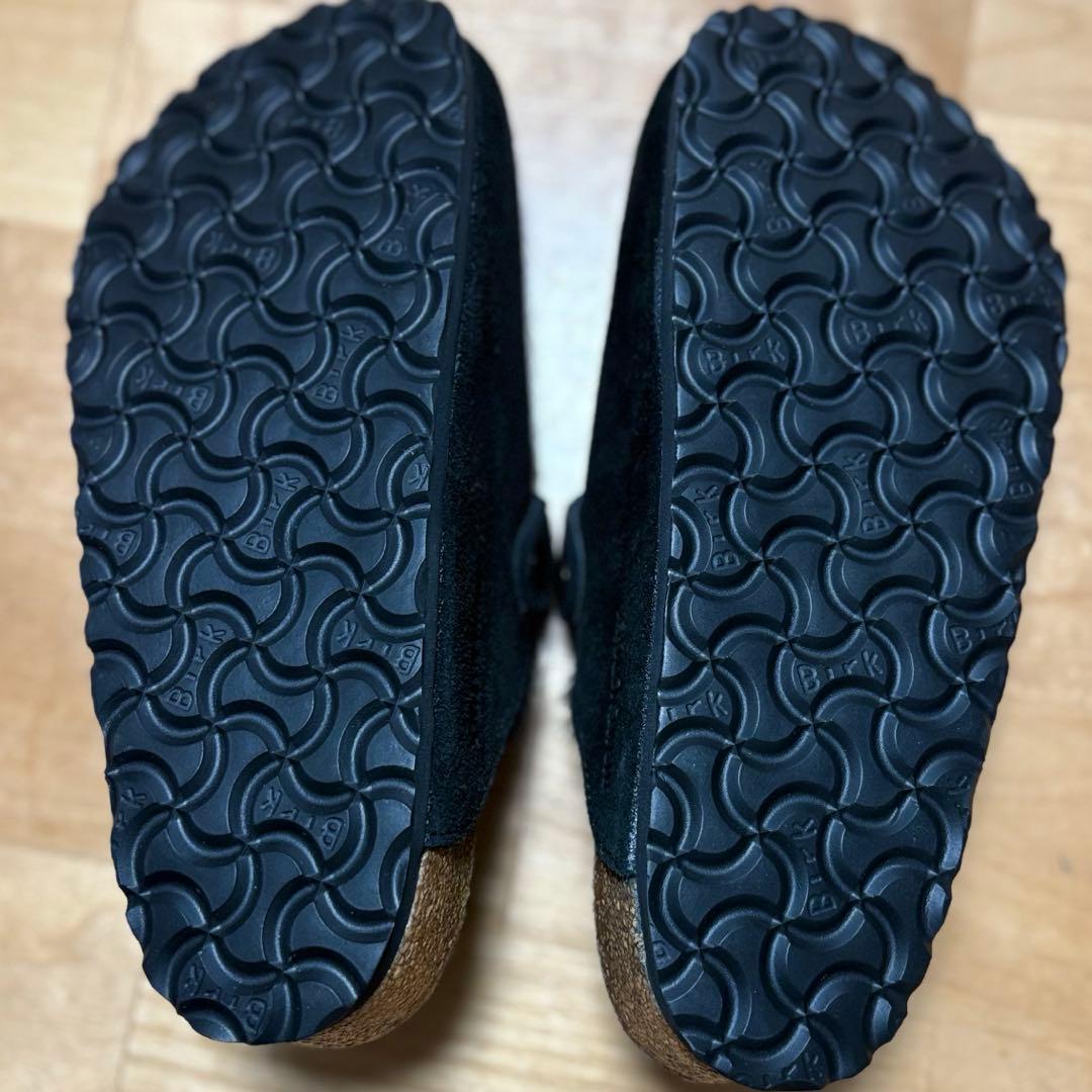 希少　ビルケンシュトック　ボストンシアリング　レギュラー　23cm ブラック