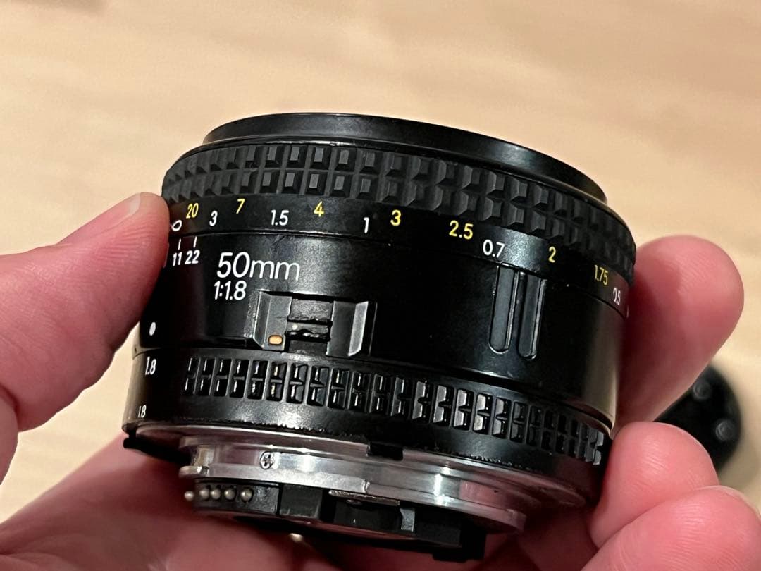 Nikon AF NIKKOR 50mm f/1.8 レンズ