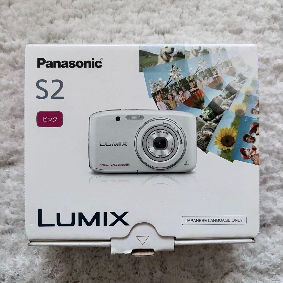 美品【動作確認済】Panasonic パナソニック LUMIX DMC-S2