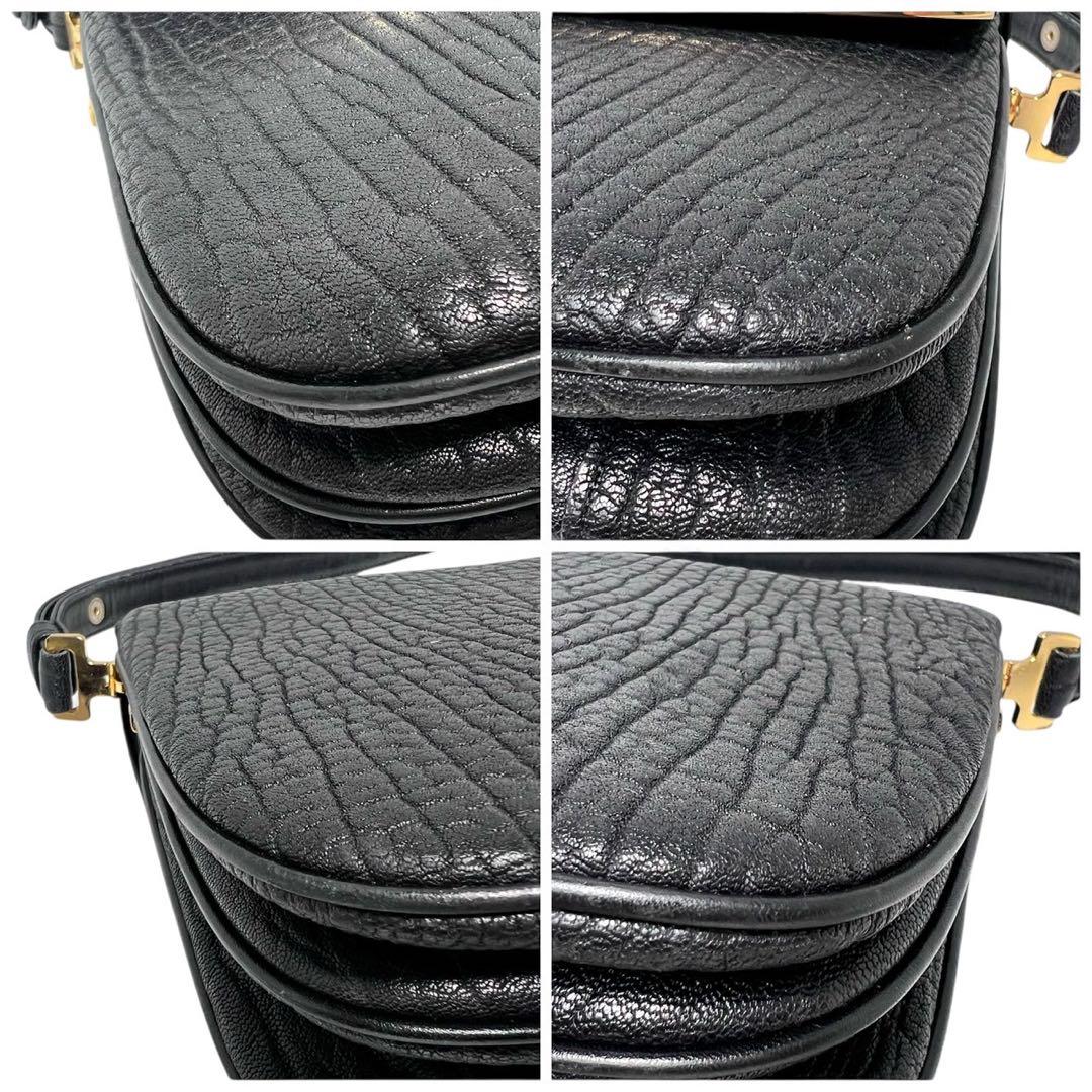 【美品】SEAL SKIN シールスキン/アザラシ革/2way/ハンドバッグ