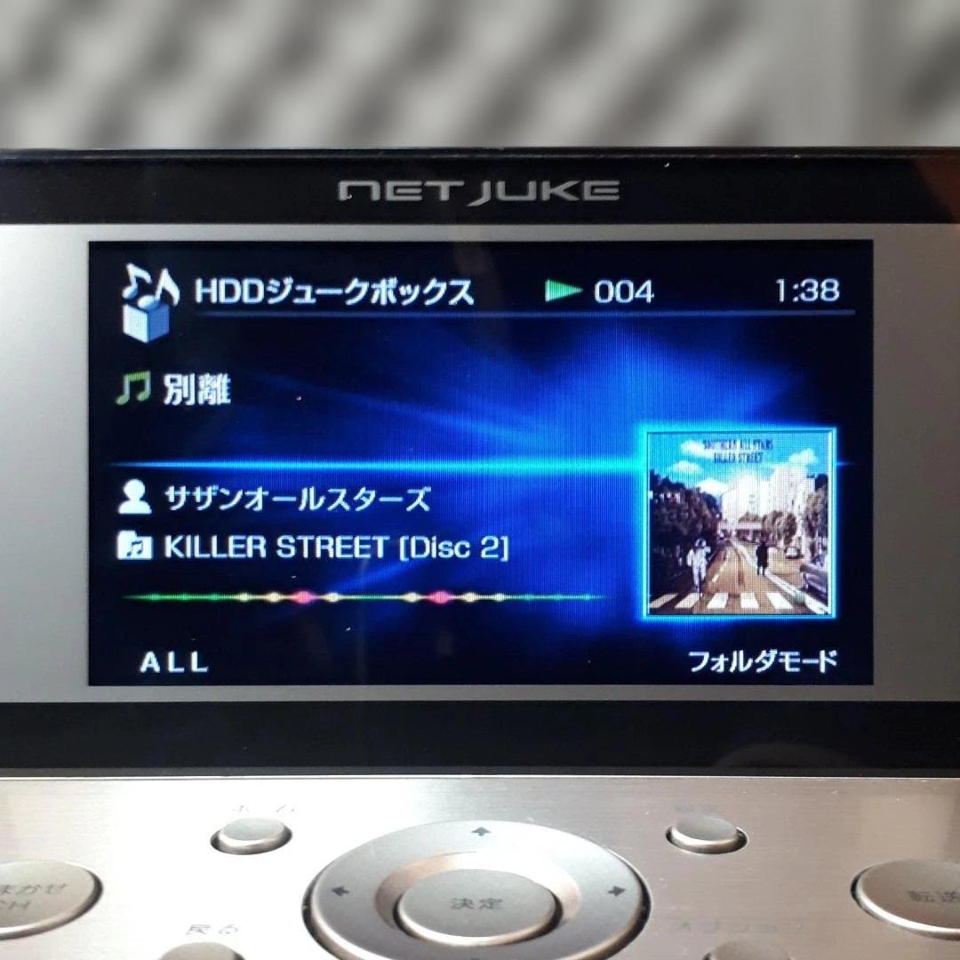 SONY　NAS‐M95HD　無線LANアダプター付　ネットジューク
