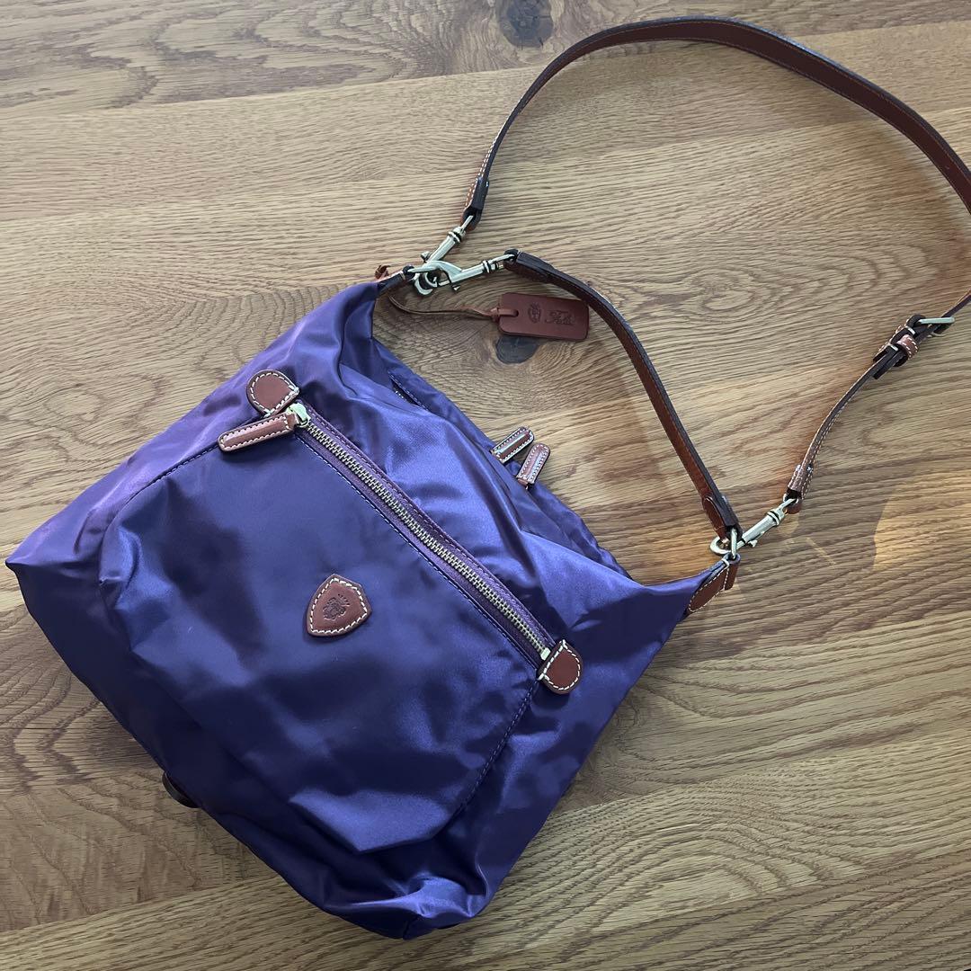 フェリージ　17-55　バンドバッグ　ショルダーバッグ　リュックサック　紫