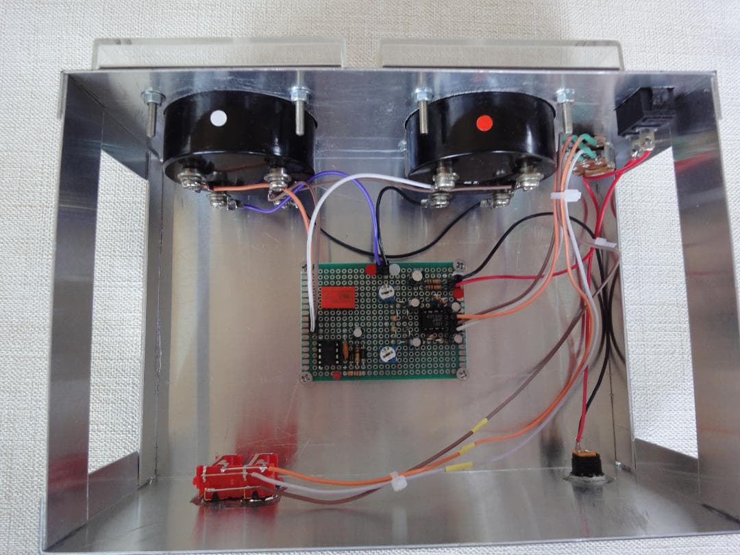 自作ステレオVUメーター145号機