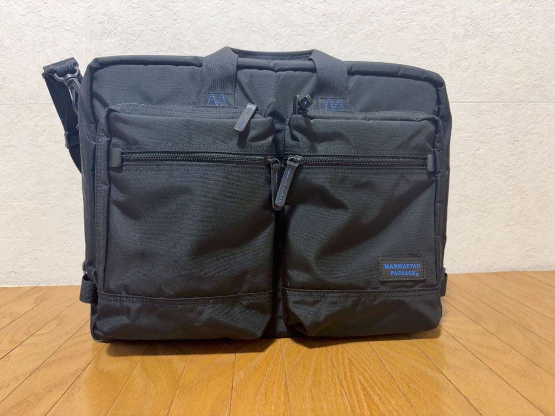 MANHATTAN PASSAGE #8003-K ブラック ビジネスバッグ