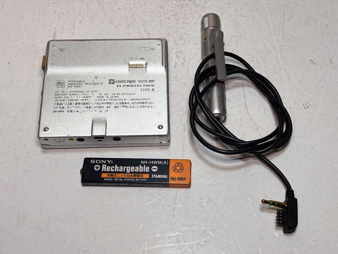 SONY ポータブルMDレコーダー MZ-N920