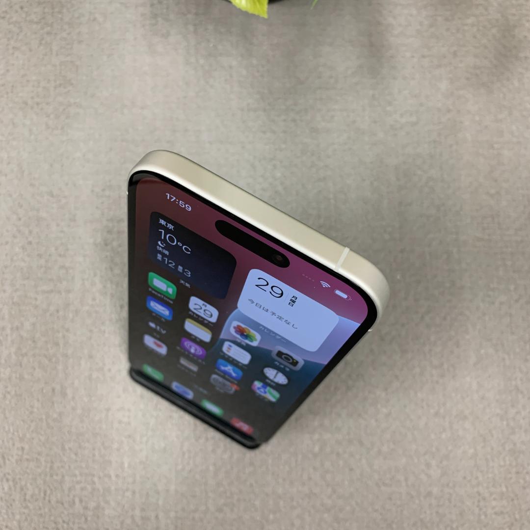 バッテリー 99% iPhone 16 128GB ホワイト 国内版SIMフリー