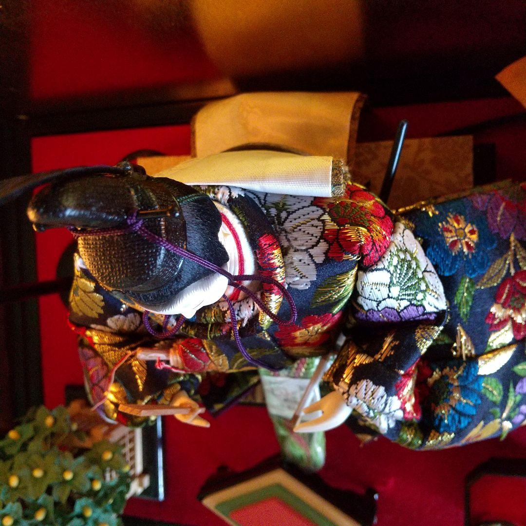 雛人形 本仕立 清峰作 親王飾り ライト付き