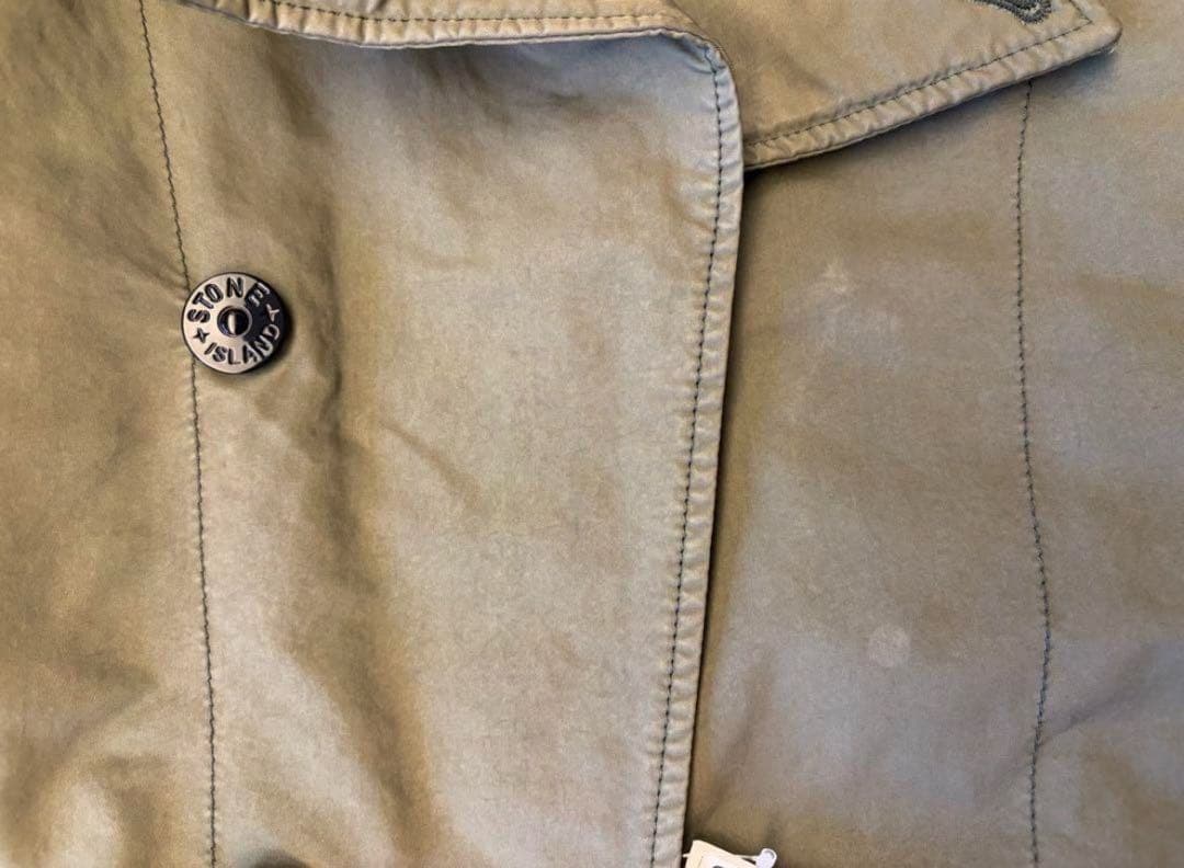 （真贋鑑定済み）STONE  モッズコート XXL オリーブグリーン