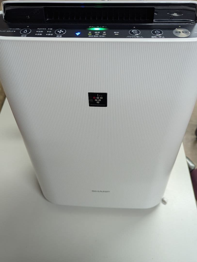 22年製シャープ 加湿空気清浄機 プラズマクラスター7000 KC-40TH7