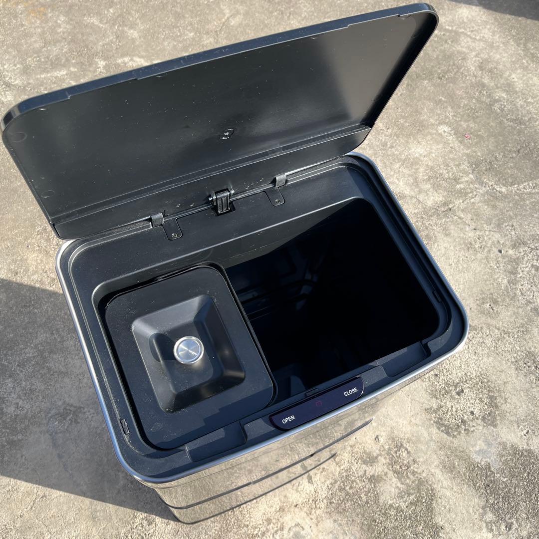 bcl センサーダストボックス　62L ステンレススチール ごみ箱 フタ付き