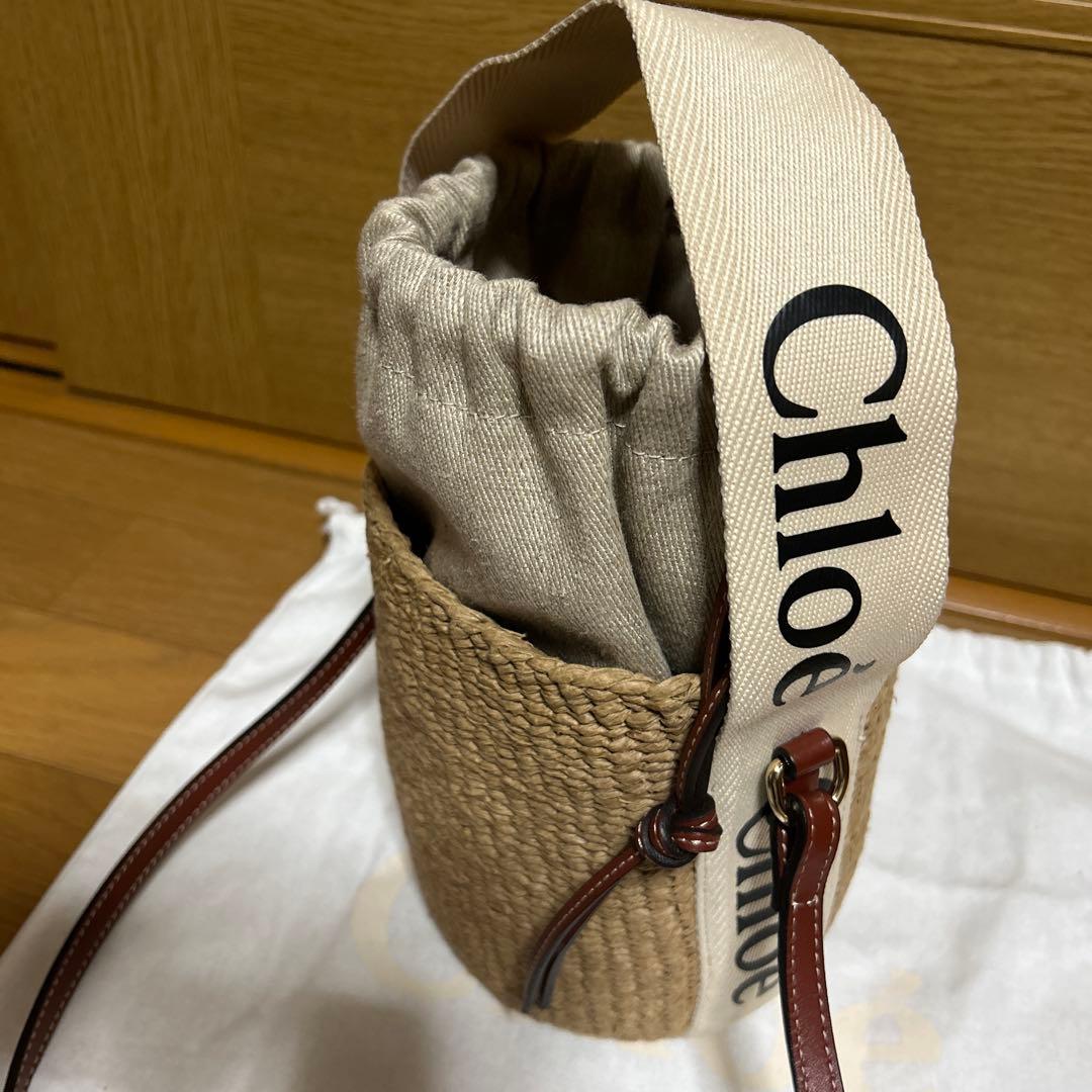 Chloé かごバッグ ショルダーバッグ ベージュ