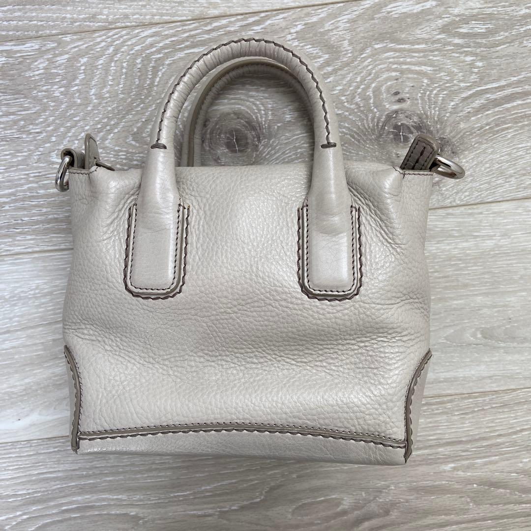 【デュオ】レザーハンドバッグ S 2WAY 本革 ミニバッグ