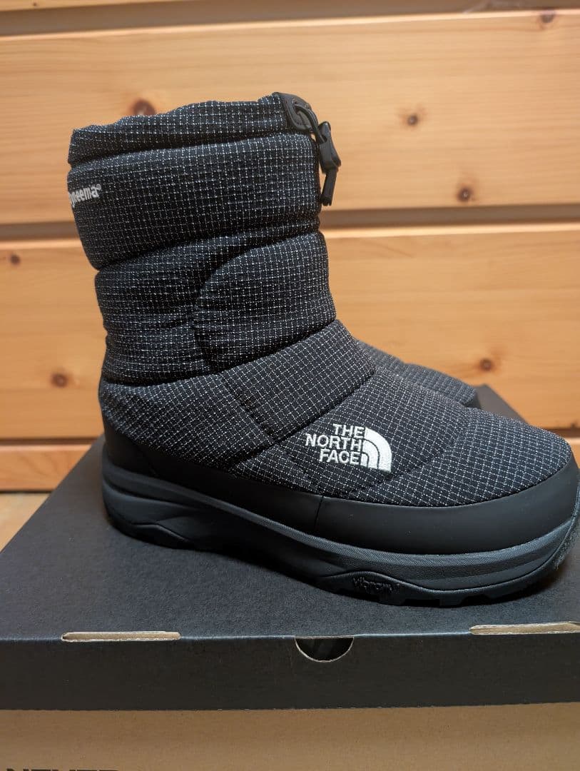 【美品】THE NORTH FACE ブーツ 黒 NF52470 25cm