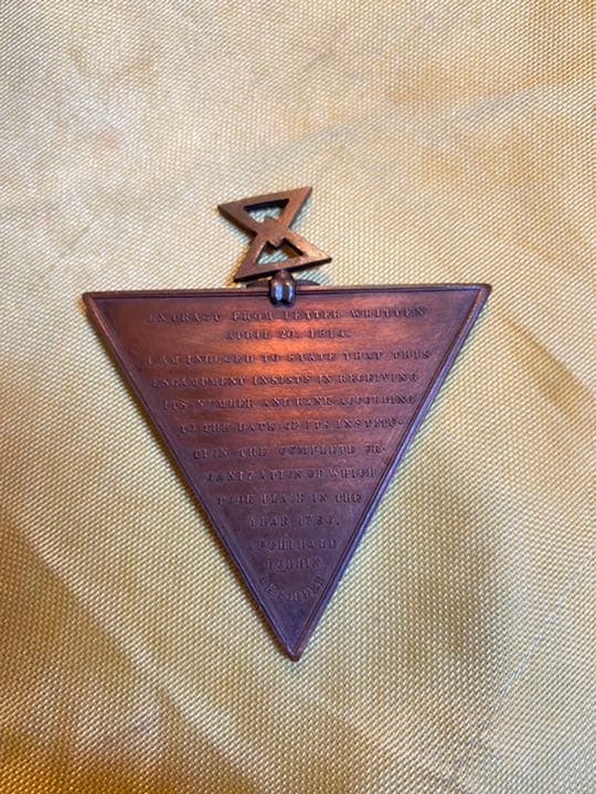 #3アンティーク テンプル騎士団 100周年 ペンダント フリーメイソン