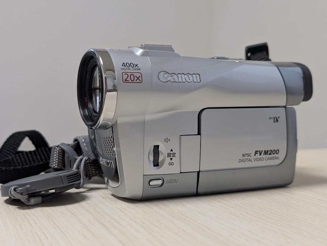 Canon FV M200 MiniDV ビデオカメラ ダビングに