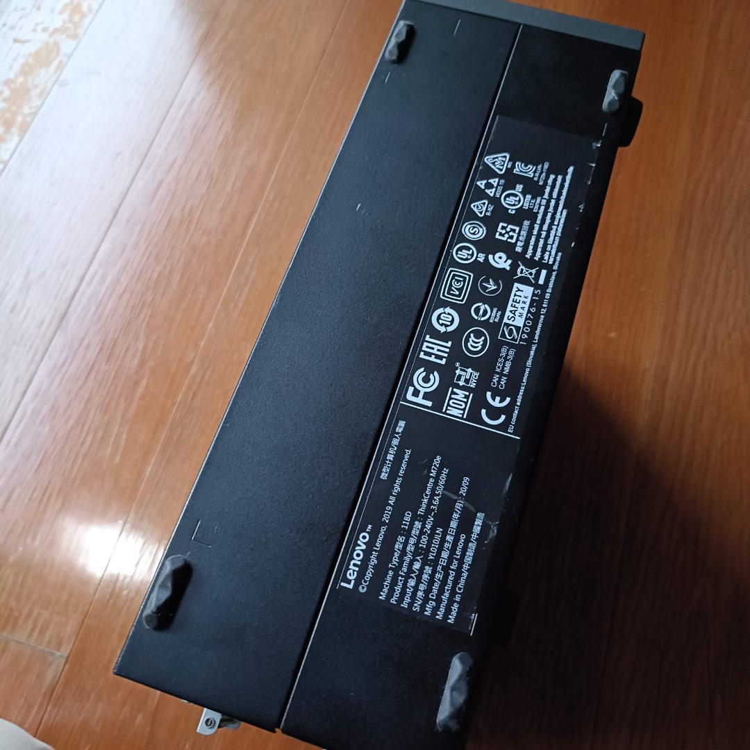 Windowsデスクトップ ThinkCentre M720e Corei5-8400/16G/SSD1TB